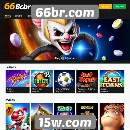 Explorando a variedade de jogos no 66br.com