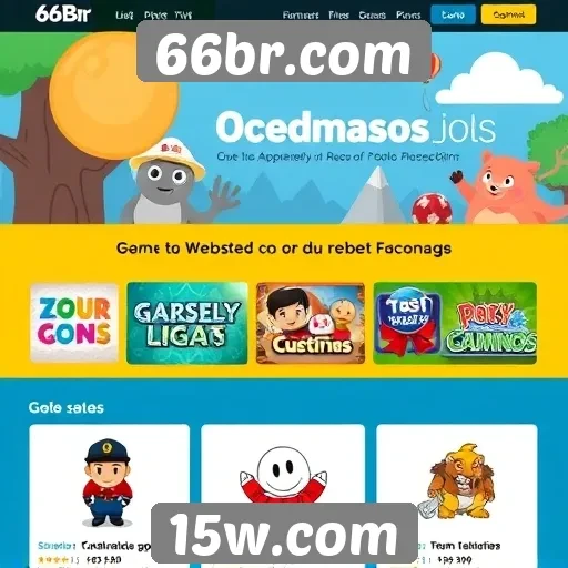 Exploração das ofertas de jogos do site 66br com foco em acessibilidade
